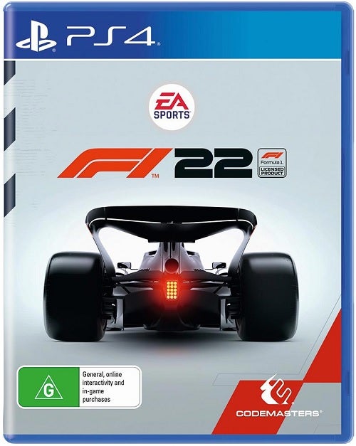 Codemasters F1 2022 PS4 Playstation 4 Game